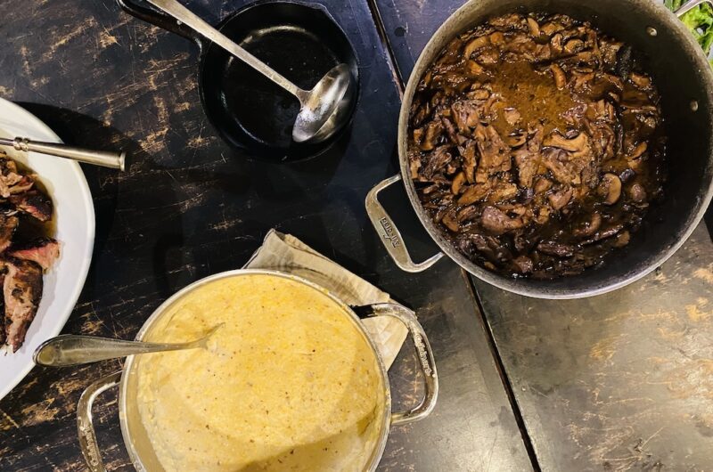 Vegan Creamed Polenta