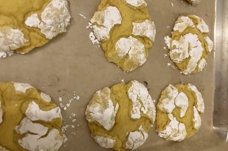 Lemon Crinkle Cookies
